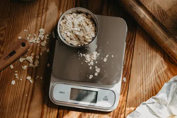 Bilancia da cucina digitale impermeabile - Bianco-argento - Culimat