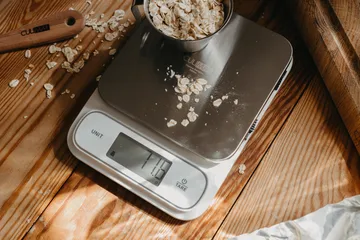 Bilancia da cucina digitale impermeabile - Bianco-argento - Culimat