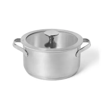 Culimat casseruola - Acciaio inossidabile, coperchio in vetro, 3 L - Culimat