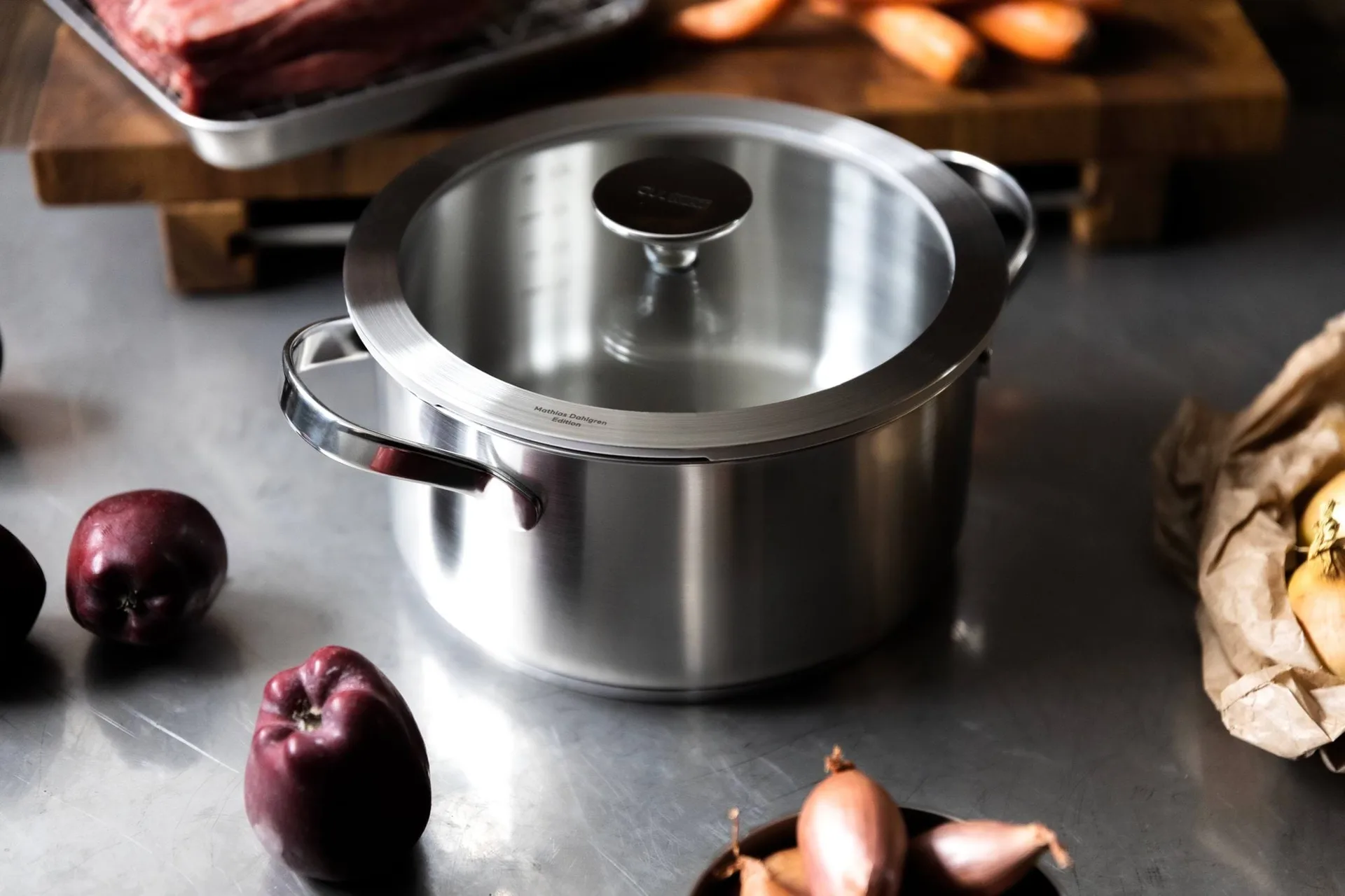 Culimat casseruola, Acciaio inossidabile, coperchio in vetro, 3 L Culimat