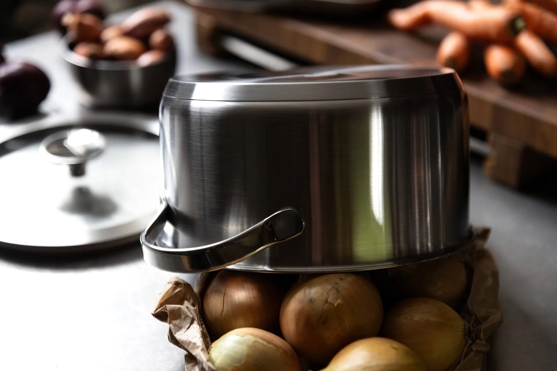 Culimat casseruola, Acciaio inossidabile, coperchio in vetro, 3 L Culimat