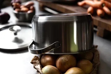 Culimat casseruola - Acciaio inossidabile, coperchio in vetro, 3 L - Culimat