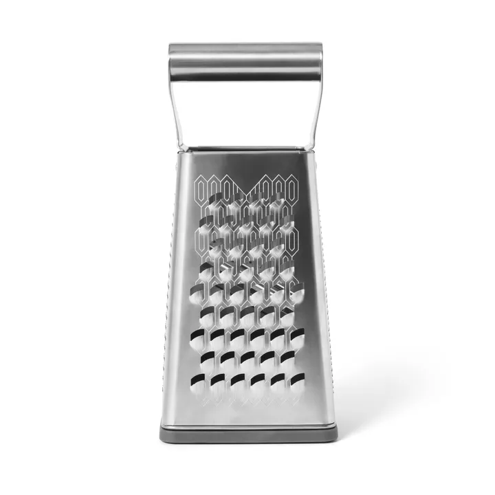 Culimat grattugia - Acciaio inossidabile, fondo di raccolta, 24,8x10,8 cm - Culimat