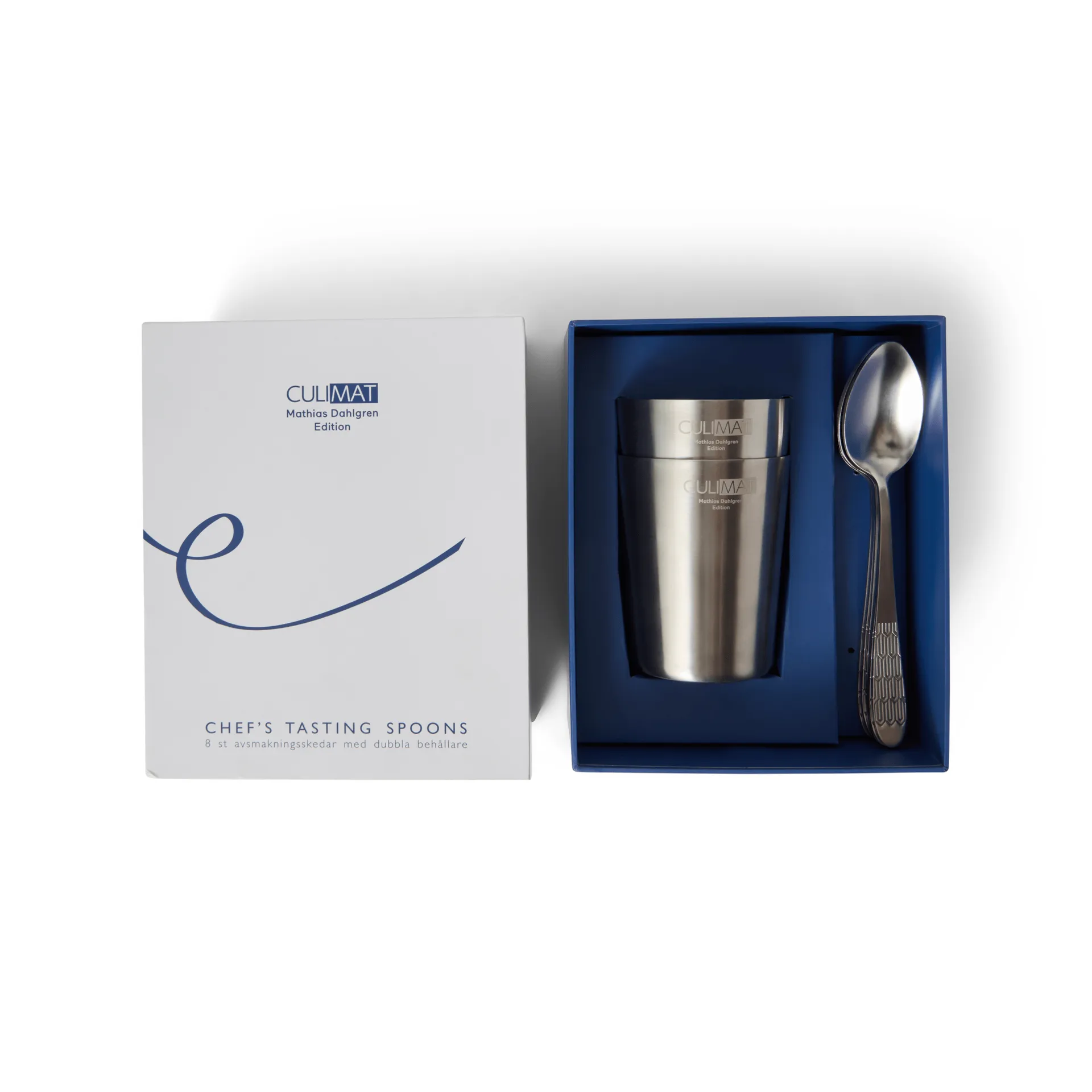 Culimat set di cucchiai da degustazione, Acciaio inossidabile, 10 pezzi Culimat
