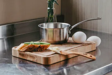 Tagliere in Rovere Laminato con scanalatura - 60x40 cm - Culimat