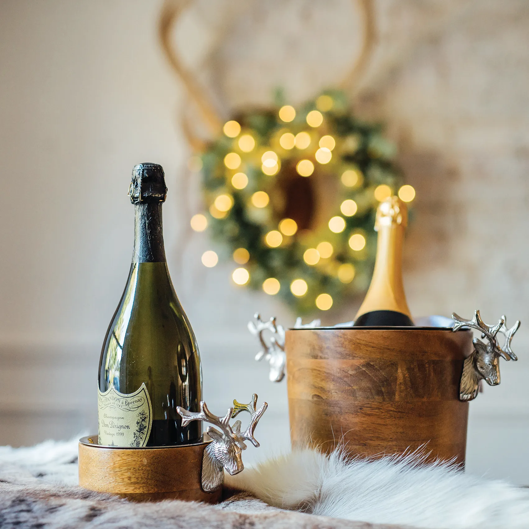 Sottobottiglia Huntsman legno di mango, 13 cm Culinary Concepts