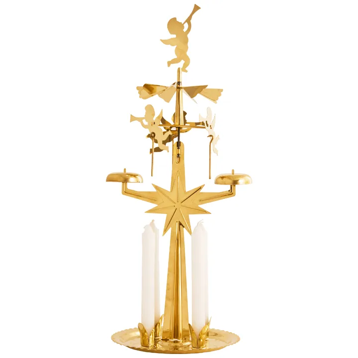 Carillon degli angeli originale - Ottone, 28 cm - Dala Industrier