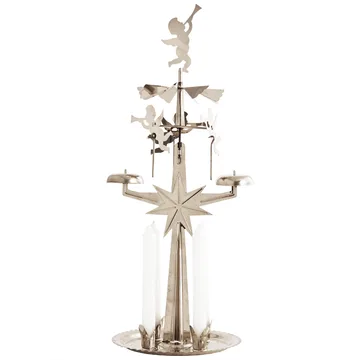 Carillon degli angeli originale - Silver, 28 cm - Dala Industrier