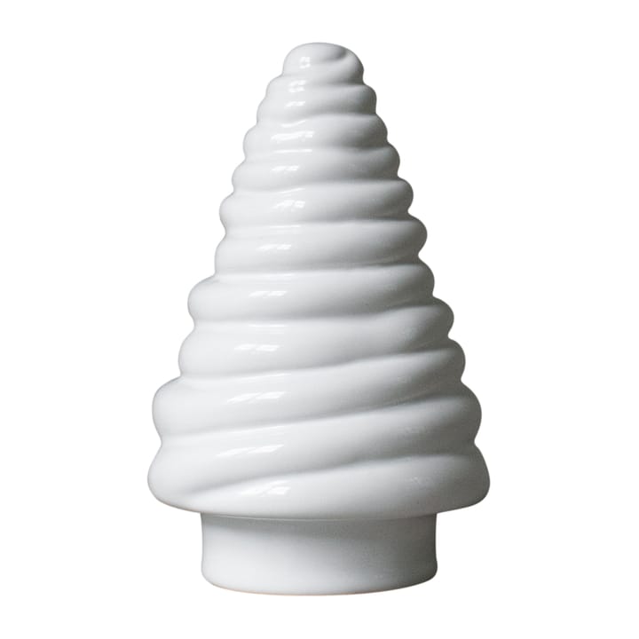 Albero decorativo Curl Tree 13 cm, Shiny white DBKD