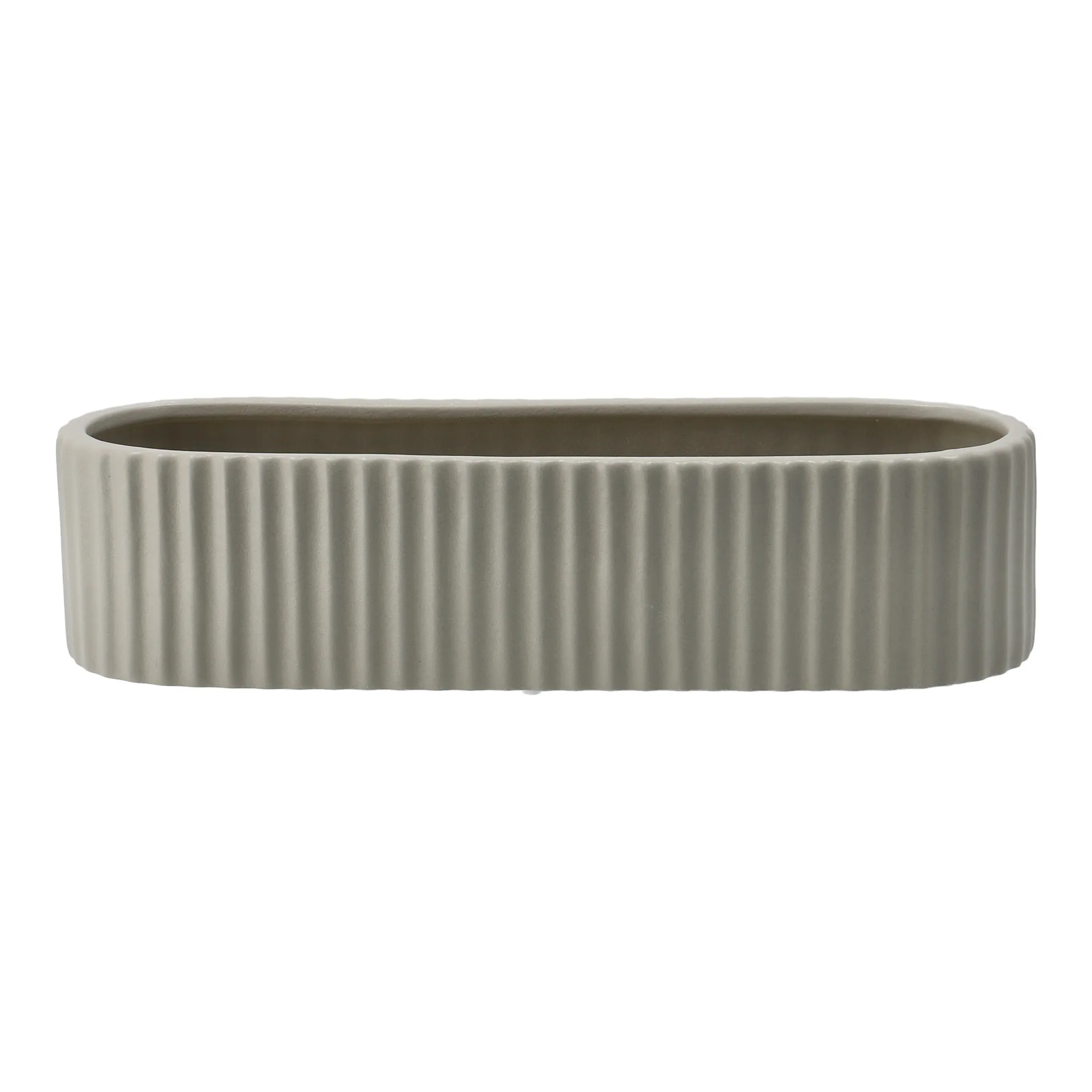 Candela dell'Avvento Stripe 30 cm, Sandy mole DBKD