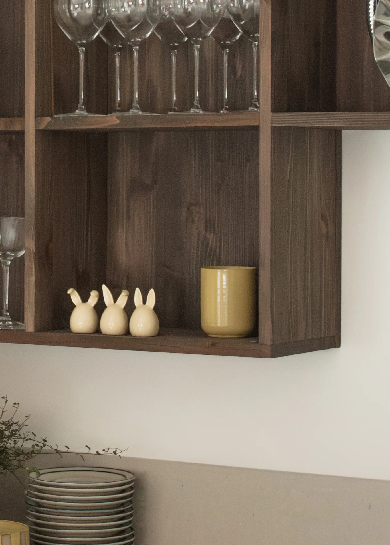 Candela profumata Burn 60 h, Giallo lucido DBKD