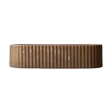 Candeliere Stripe 30 cm - Shiny nougat - DBKD