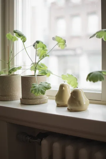 Chubby chicken decorazione di Pasqua confezione da 2 - Giallo lucido - DBKD