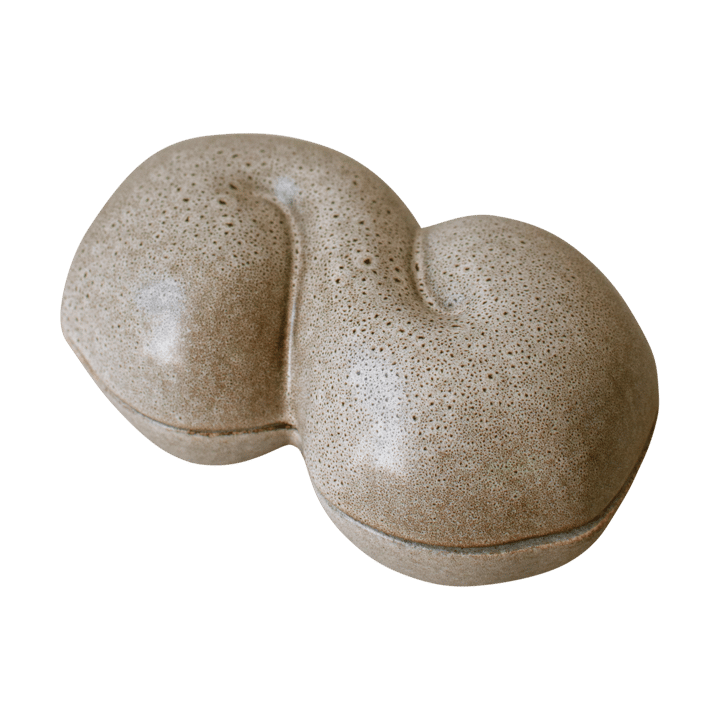 Ciotola Bun con coperchio, 11x18 cm - Beige - DBKD