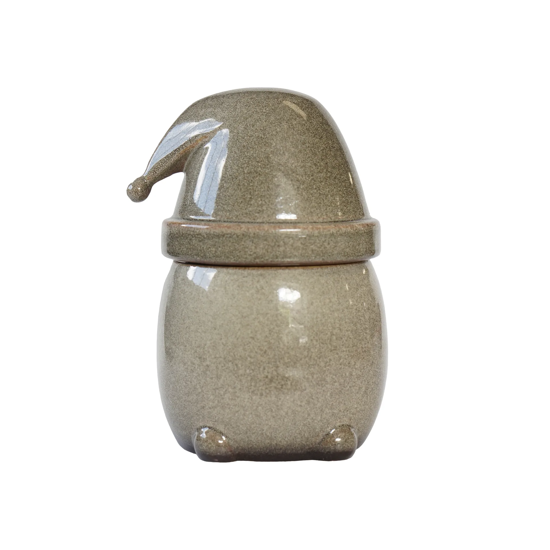 Ciotola Eating Santa con coperchio grande, Multi DBKD