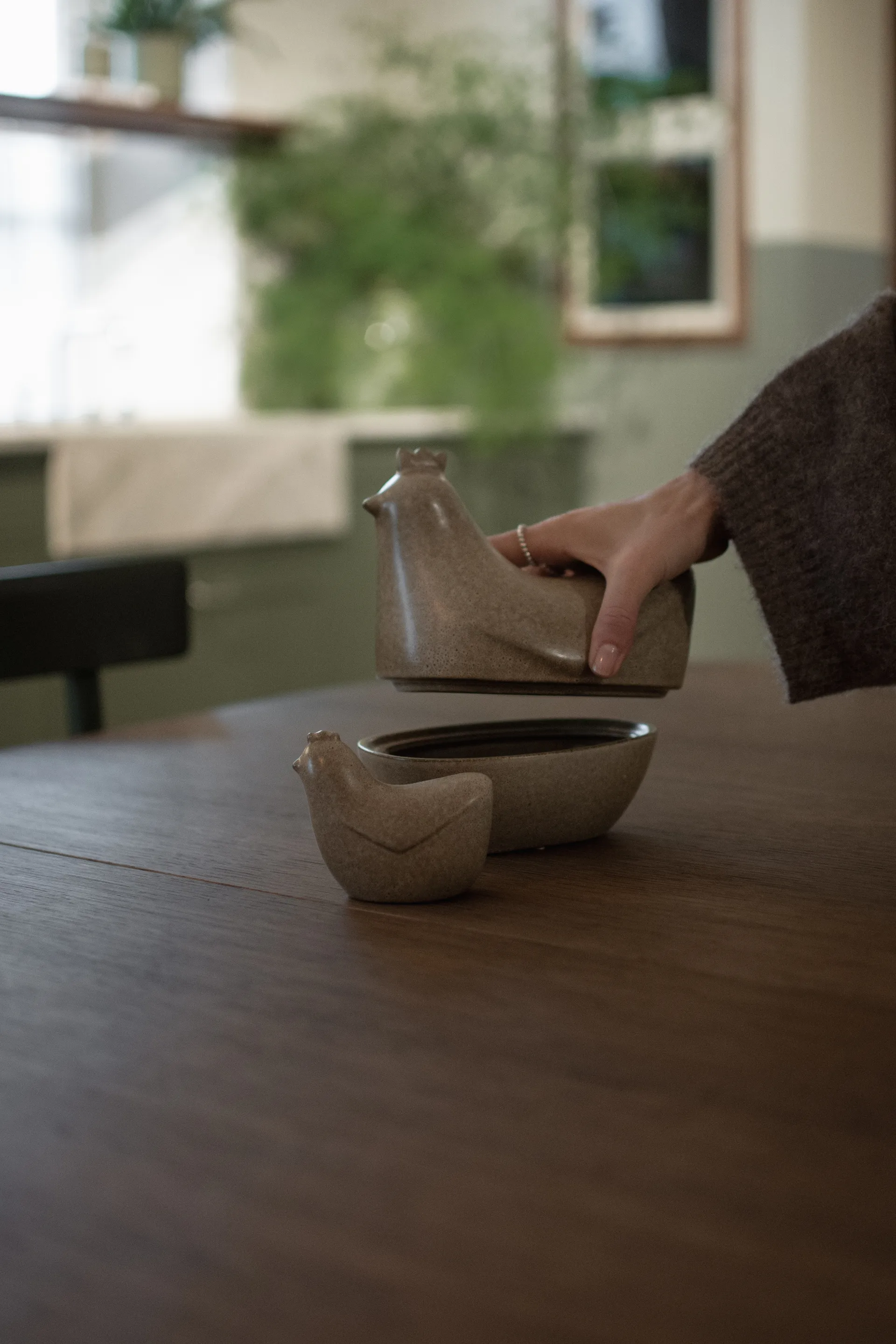 Ciotola Happy hen , Beige DBKD