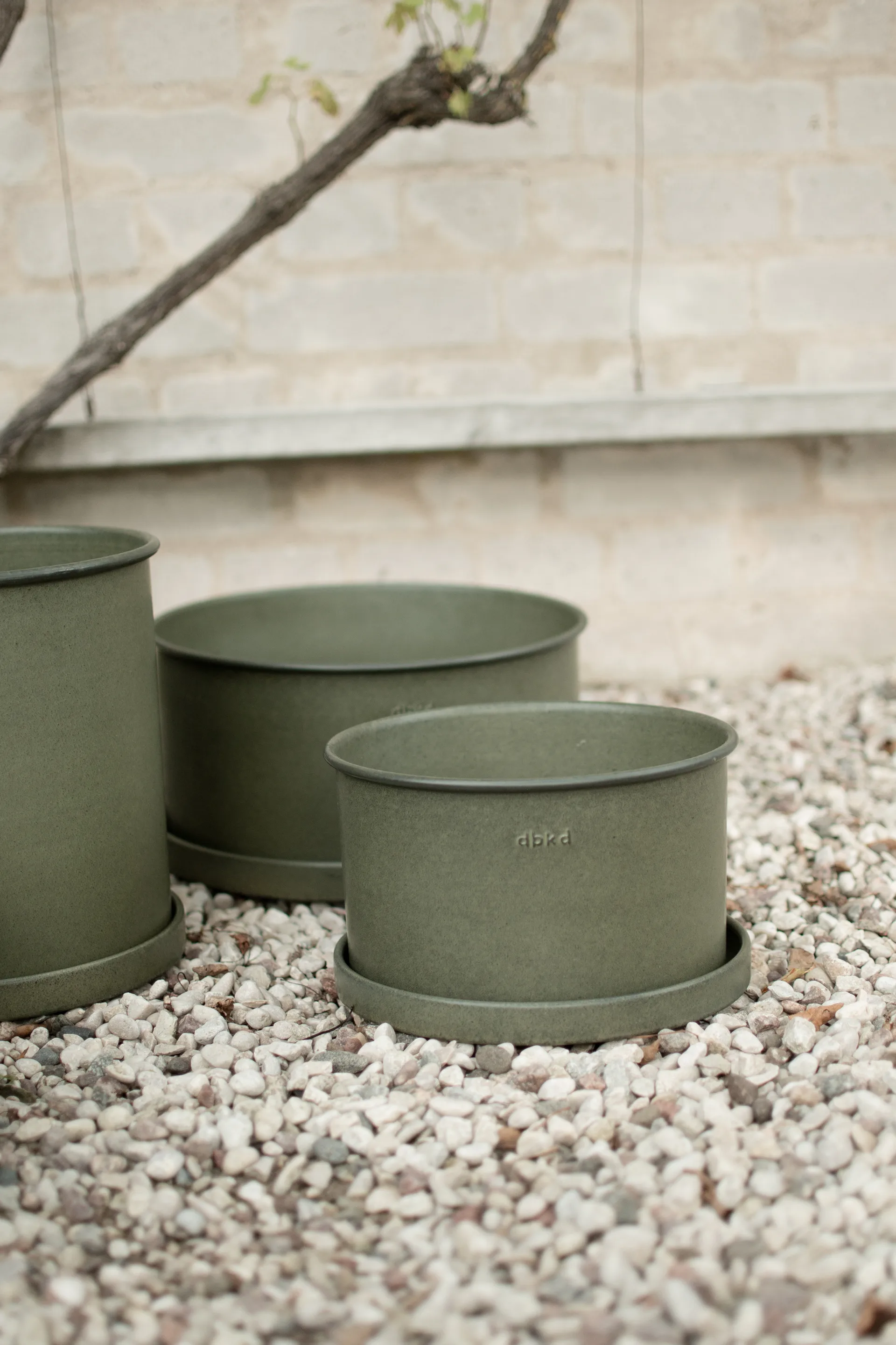 Ciotola per piante confezione da 2, Verde DBKD