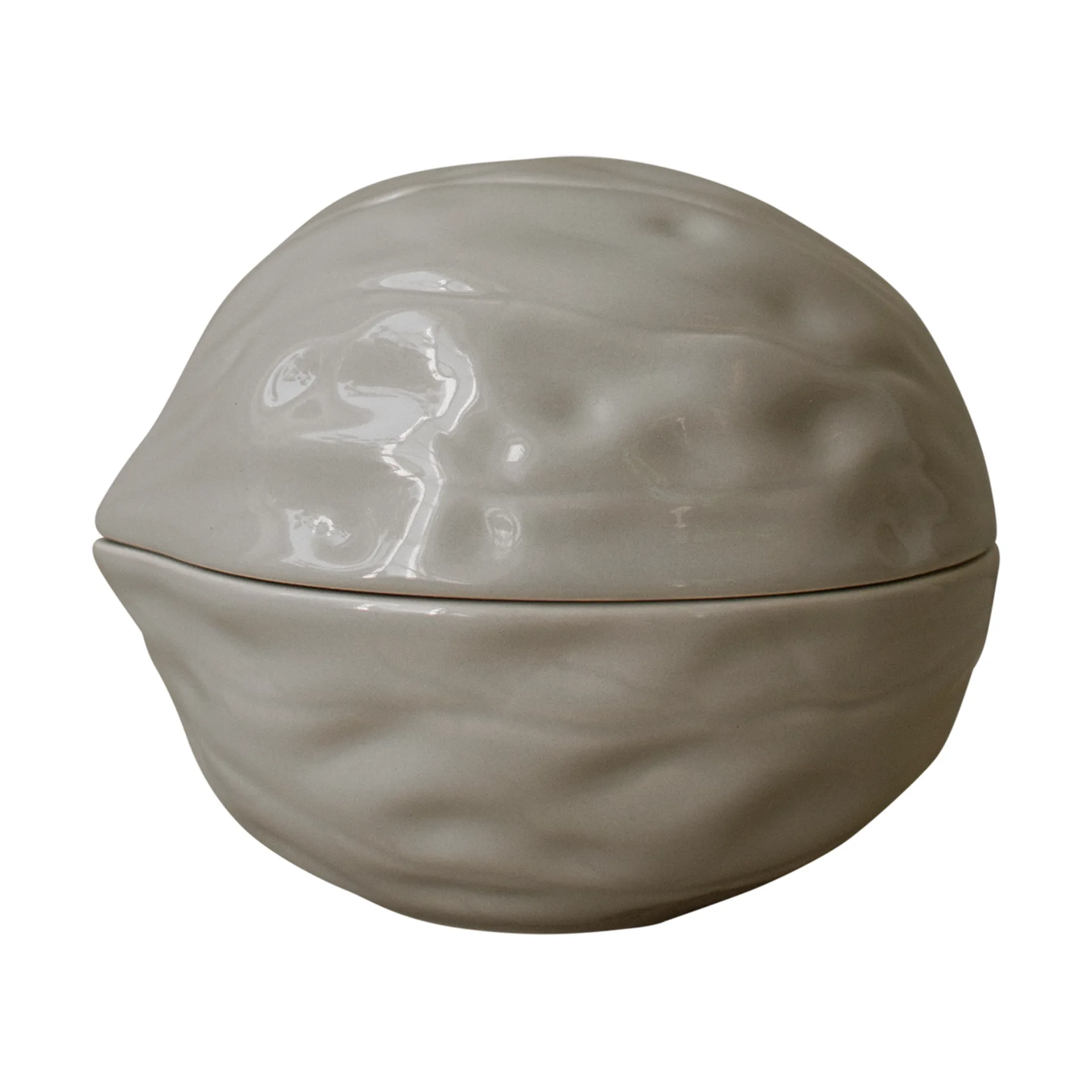 Ciotola Walnut con coperchio, Shiny mole DBKD