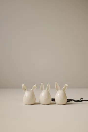 Coniglietto di Pasqua Triplets confezione da 3 - Vanilla - DBKD