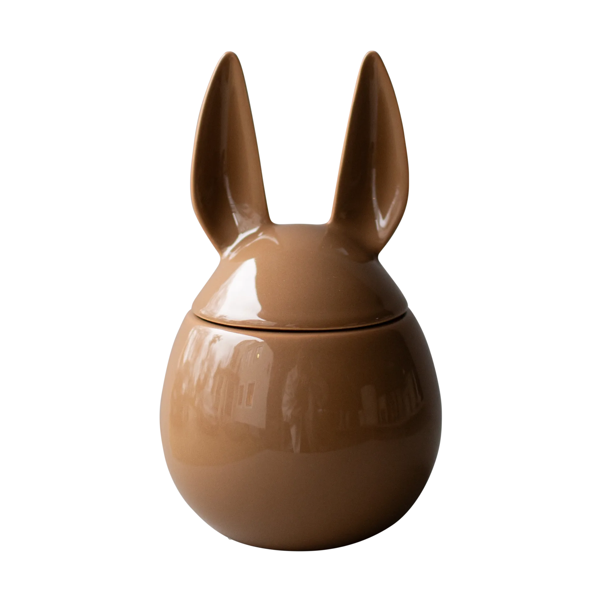 DBKD Eating rabbit ciotola grande, Nocciola lucido DBKD