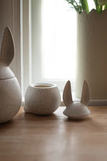 DBKD Eating rabbit ciotola piccola - White dot - DBKD