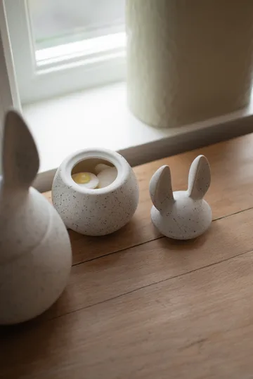 DBKD Eating rabbit ciotola piccola - White dot - DBKD