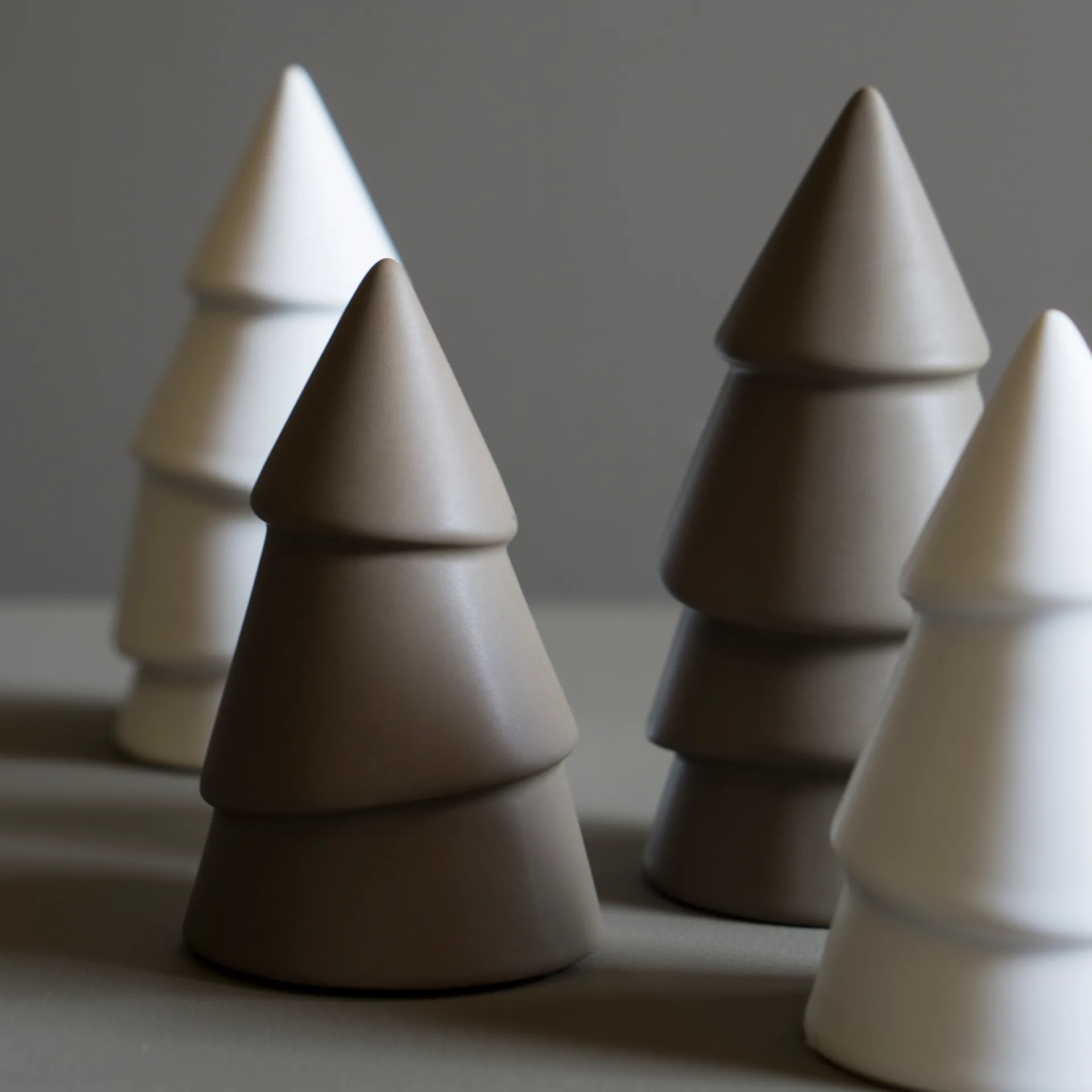 Decorazione albero di Natale Narrow, grigio polvere, Small DBKD