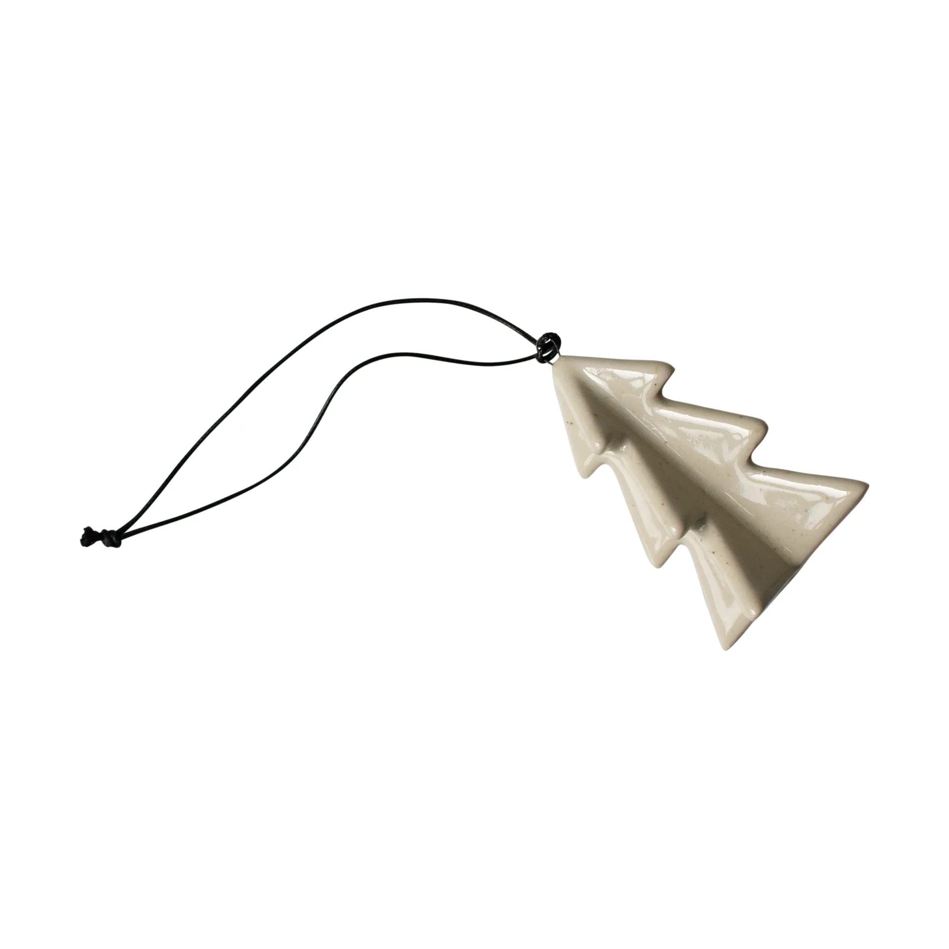Decorazione albero invernale 7 cm, Vaniglia DBKD