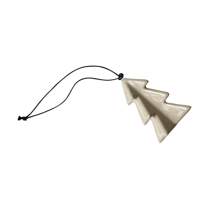 Decorazione albero invernale 7 cm - Vaniglia - DBKD