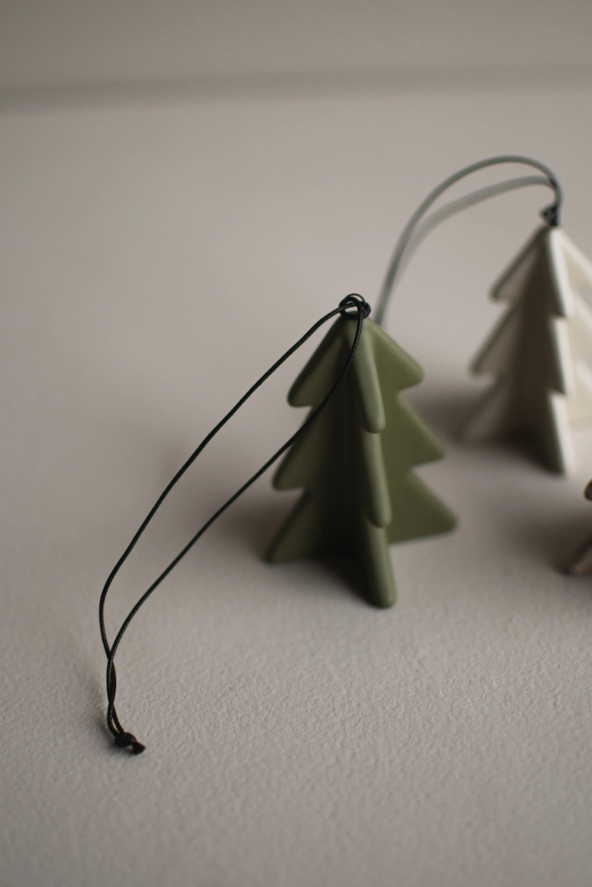 Decorazione albero invernale 7 cm, Verde DBKD