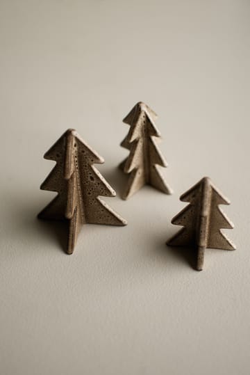 Decorazione albero invernale - Beige, 7 cm - DBKD