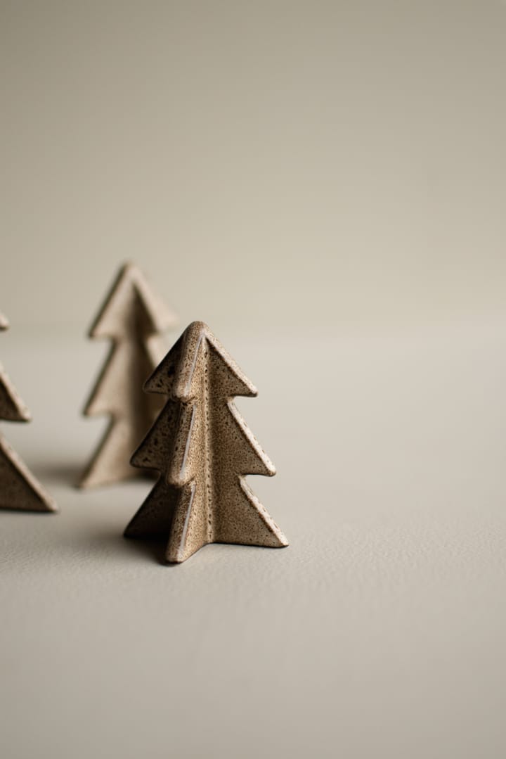 Decorazione albero invernale, Beige, 7 cm DBKD