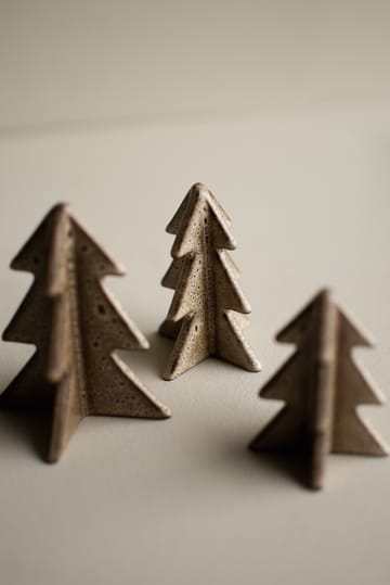 Decorazione albero invernale - Beige, 8 cm - DBKD
