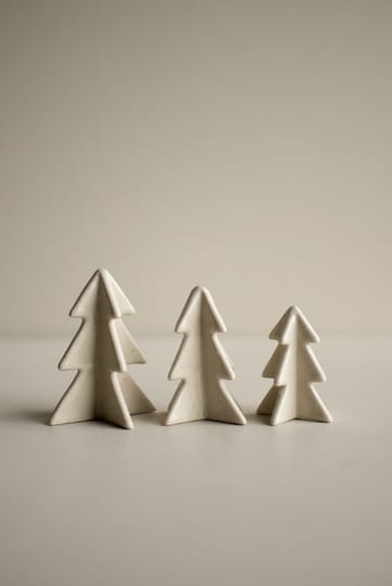 Decorazione albero invernale - Vaniglia, 7 cm - DBKD