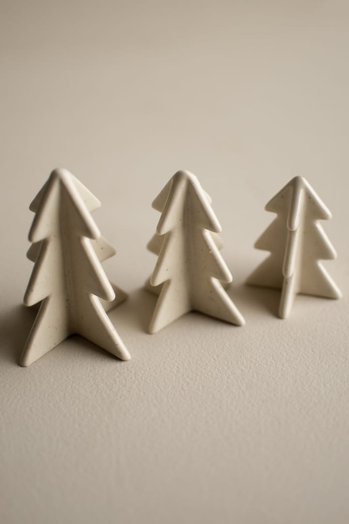 Decorazione albero invernale, Vaniglia, 8 cm DBKD