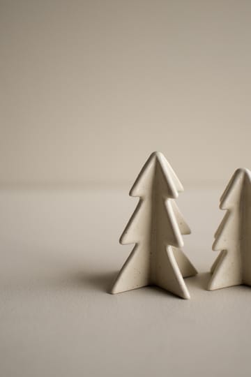 Decorazione albero invernale - Vaniglia, 9,5 cm - DBKD
