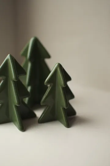 Decorazione albero invernale - Verde, 7 cm - DBKD