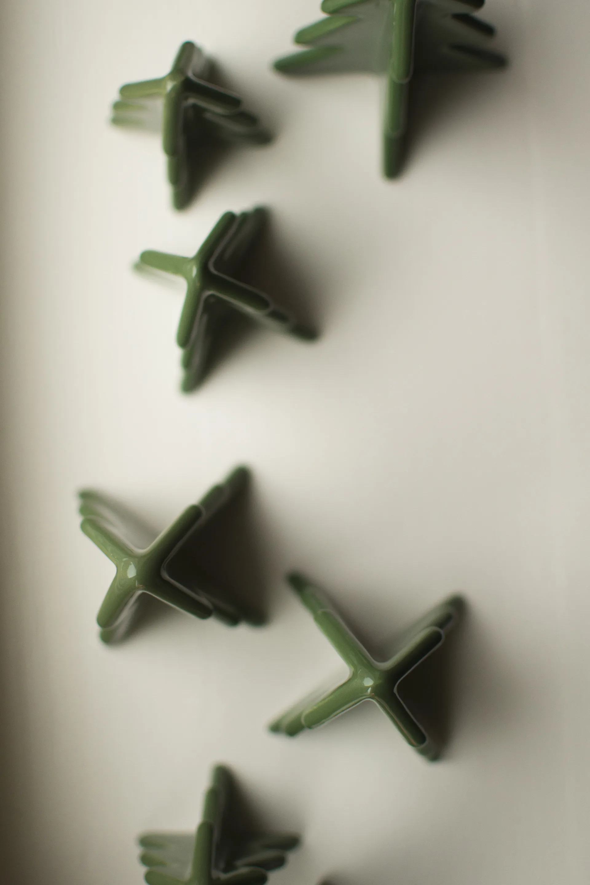 Decorazione albero invernale, Verde, 7 cm DBKD