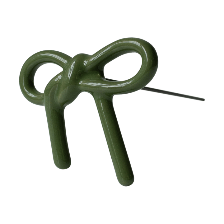 Decorazione floreale Bow - Shiny green - DBKD
