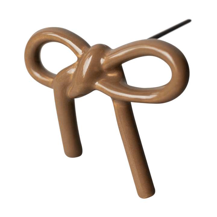 Decorazione floreale Bow - Shiny nougat - DBKD
