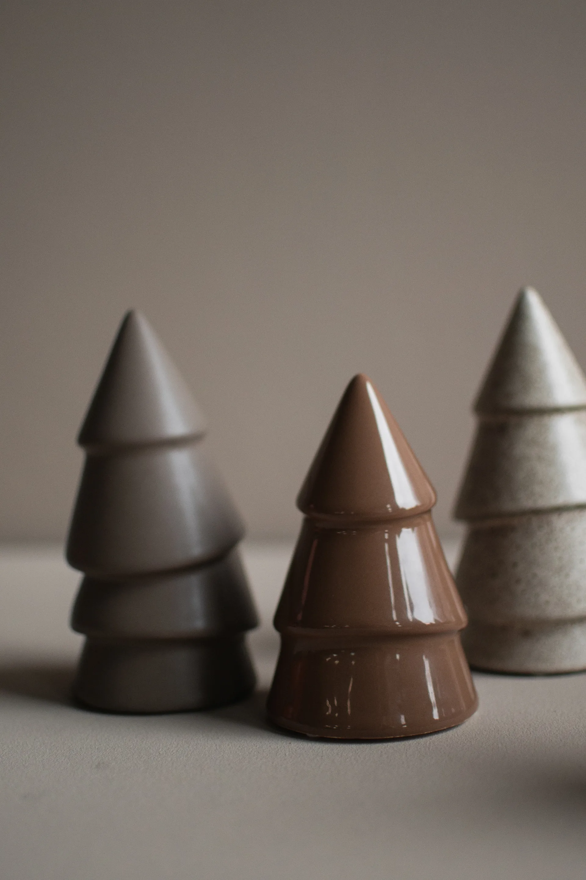 Decorazione Narrow 14 cm, Shiny nougat DBKD