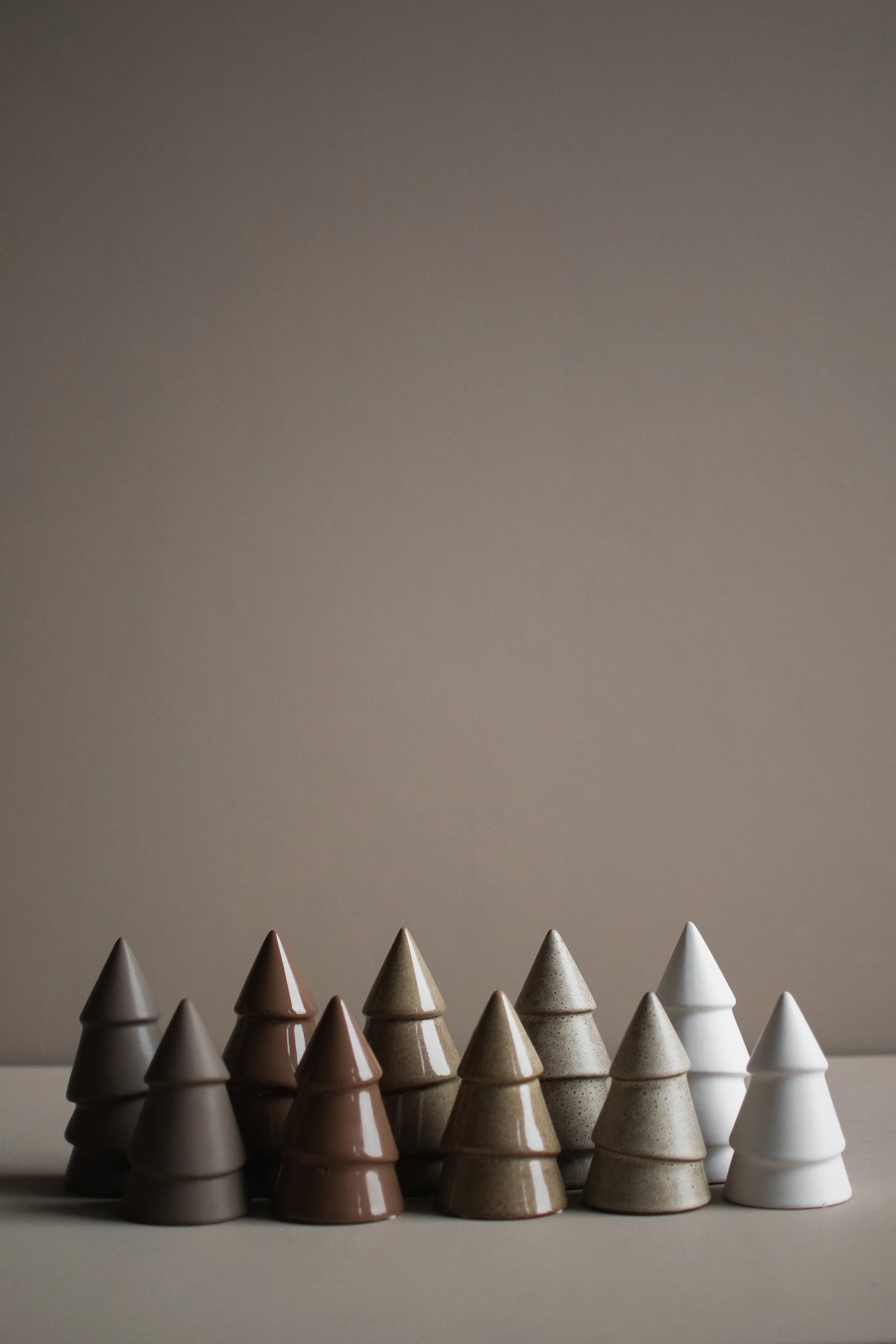 Decorazione Narrow 14 cm, Shiny nougat DBKD