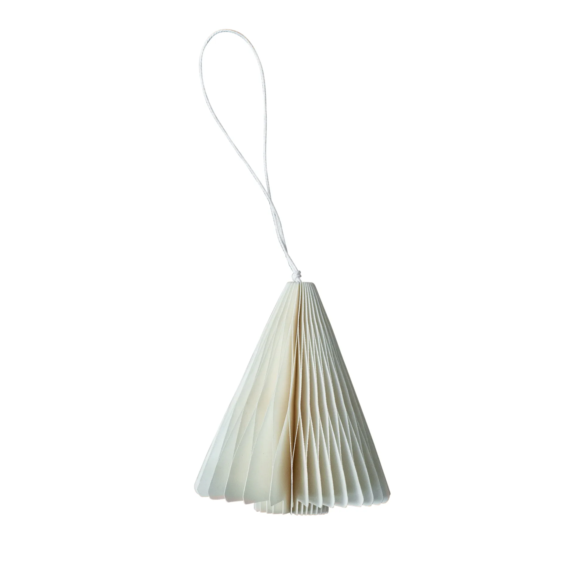 Decorazione natalizia Paper tree, 7 cm, White DBKD