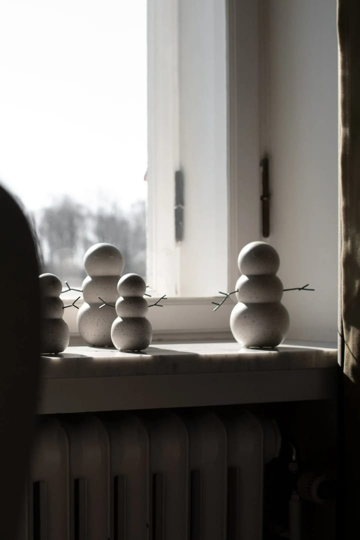 Decorazione natalizia Snowman 11 cm, Mole dot DBKD