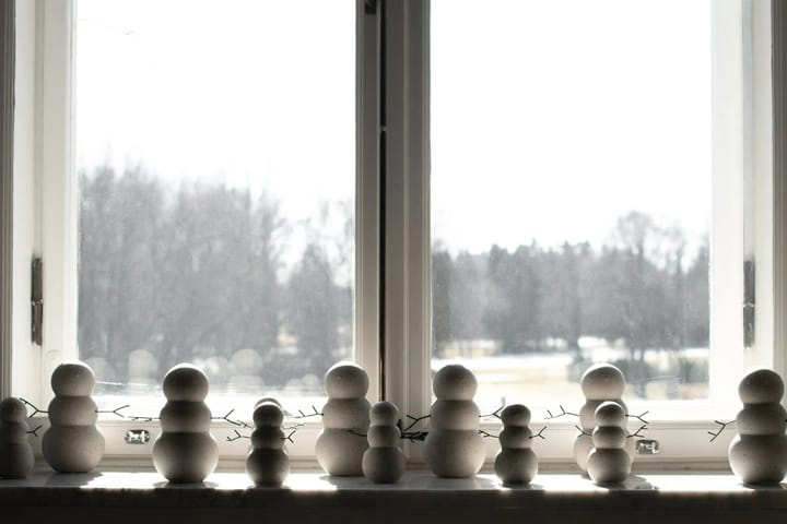 Decorazione natalizia Snowman 11 cm, Mole dot DBKD