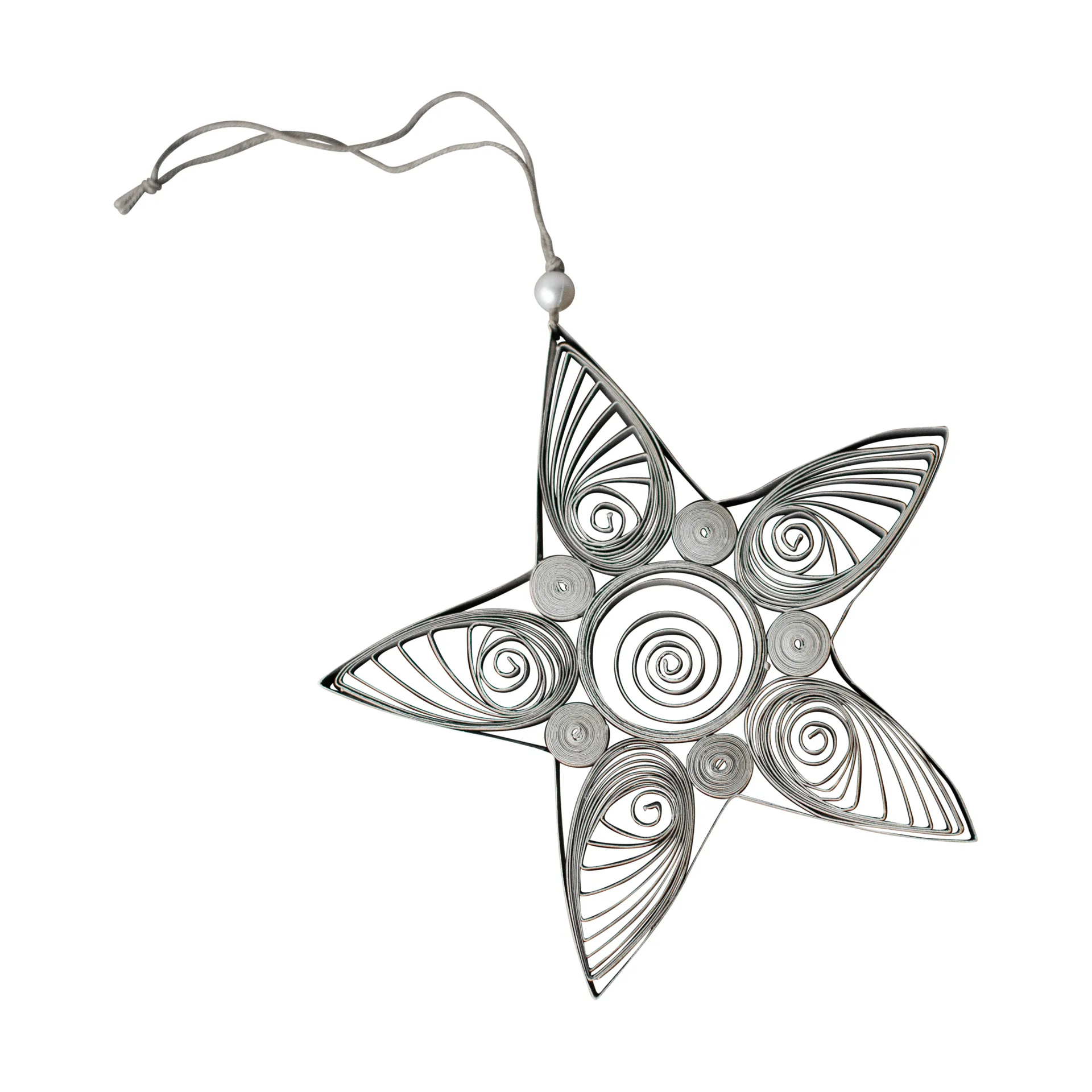 Decorazione natalizia Stella di carta 10,5 cm, Mole DBKD