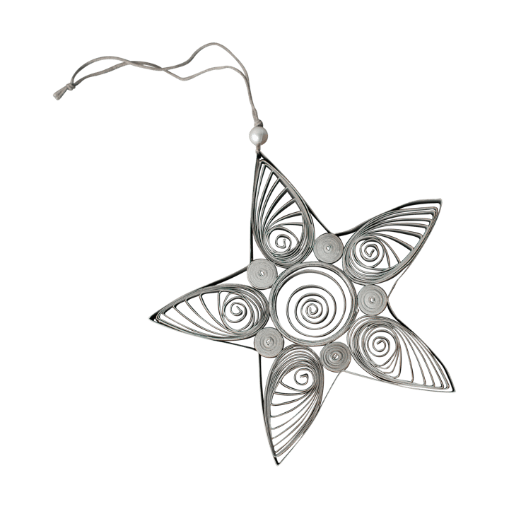 Decorazione natalizia Stella di carta 10,5 cm, Mole DBKD