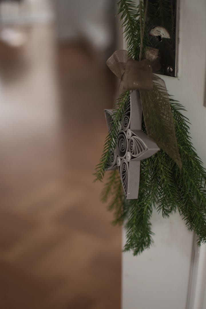 Decorazione natalizia Stella di carta 13 cm, Mole DBKD