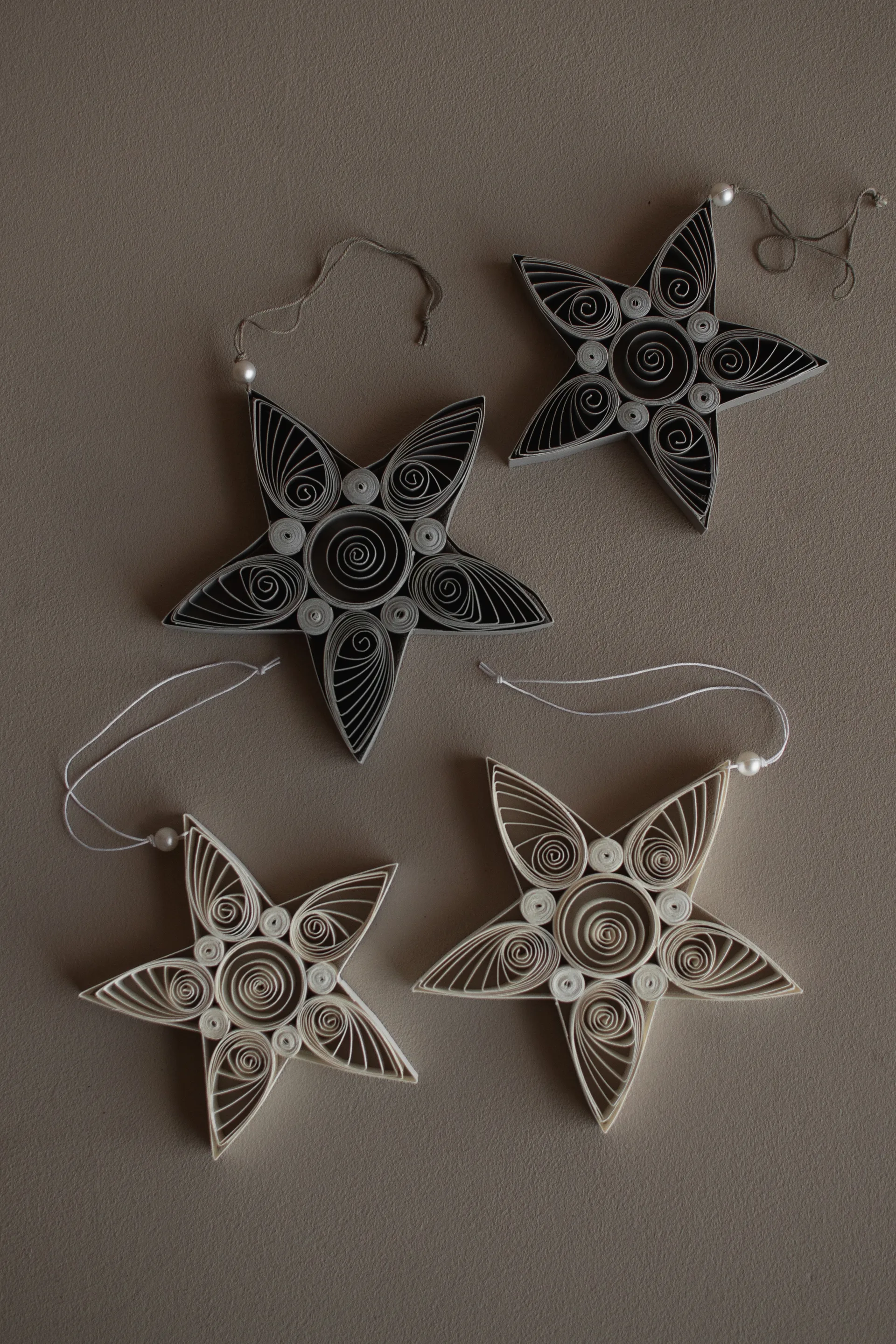 Decorazione natalizia Stella di carta 13 cm, Mole DBKD