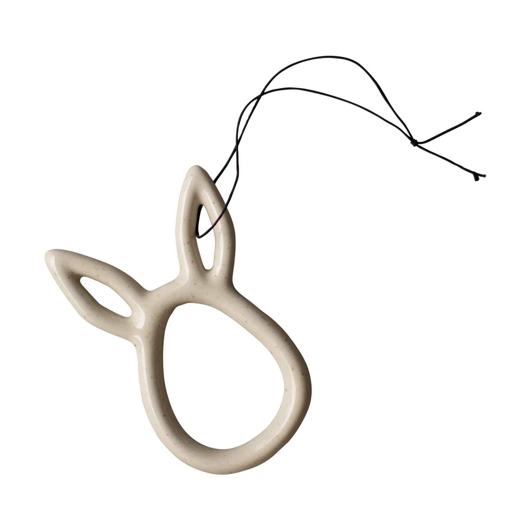 Decorazione pasquale coniglio Sprinkle 8 cm, Vaniglia DBKD